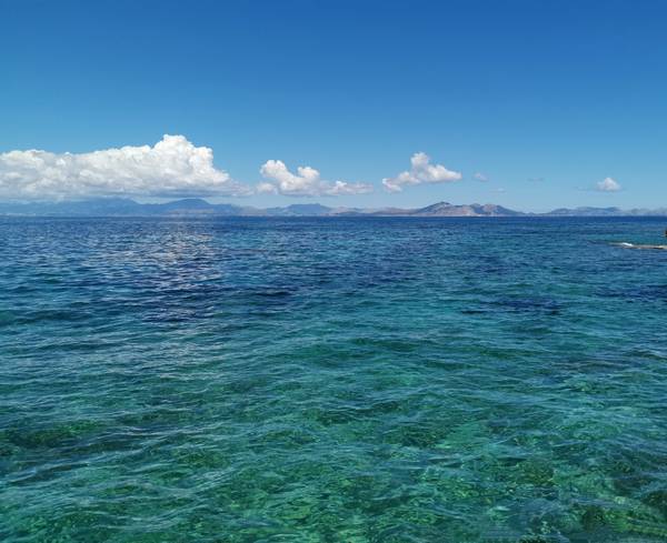 Grün und Blau - Glasklar 1 von Doris Beckmann