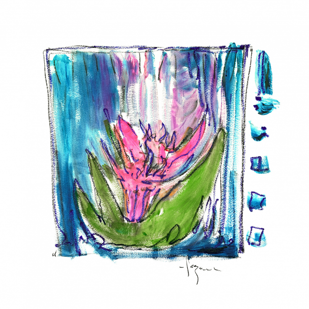 Df1030 Blossomiiisq von Dorothy Fagan