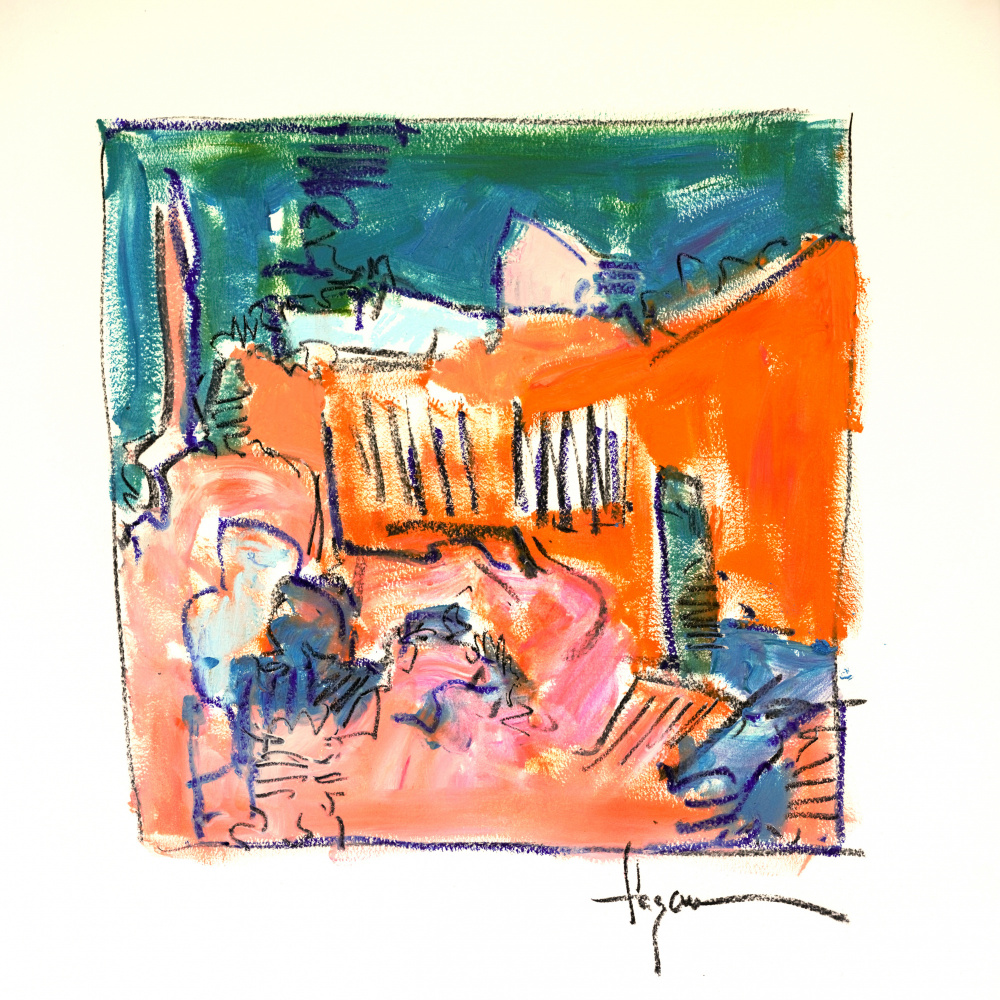 Df1031 Blossomvsq von Dorothy Fagan