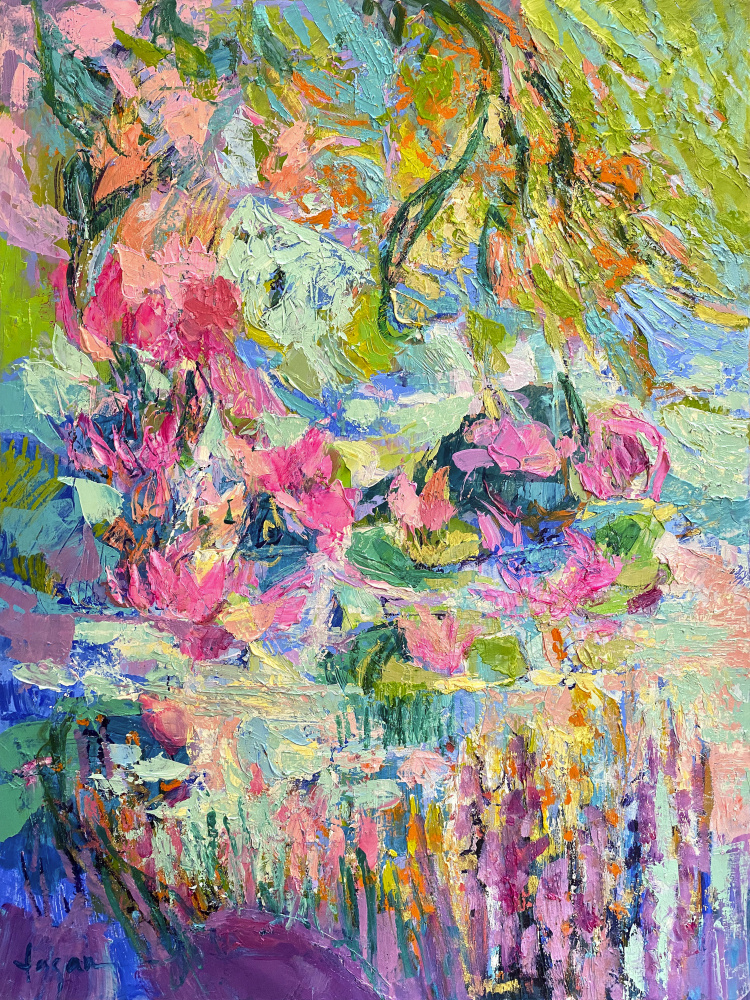 Df627hot Pink Goddess Ii von Dorothy Fagan