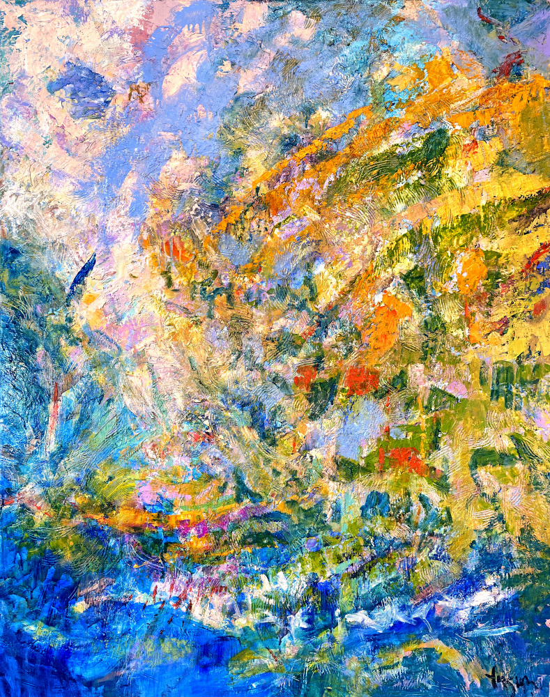 Df703awalking In the Meadow von Dorothy Fagan