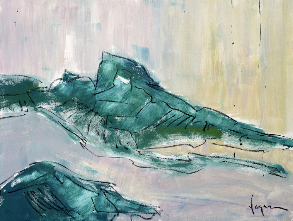 Df822no Tears for the Mountain von Dorothy Fagan