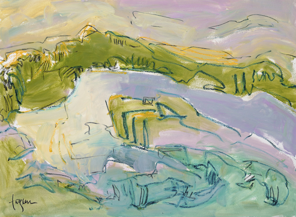 Df823treasured Island In a Sea of Dreams von Dorothy Fagan