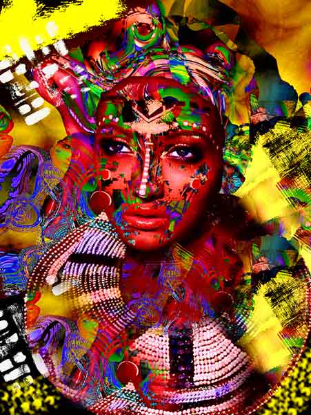 The mask of colour 3 von Azure