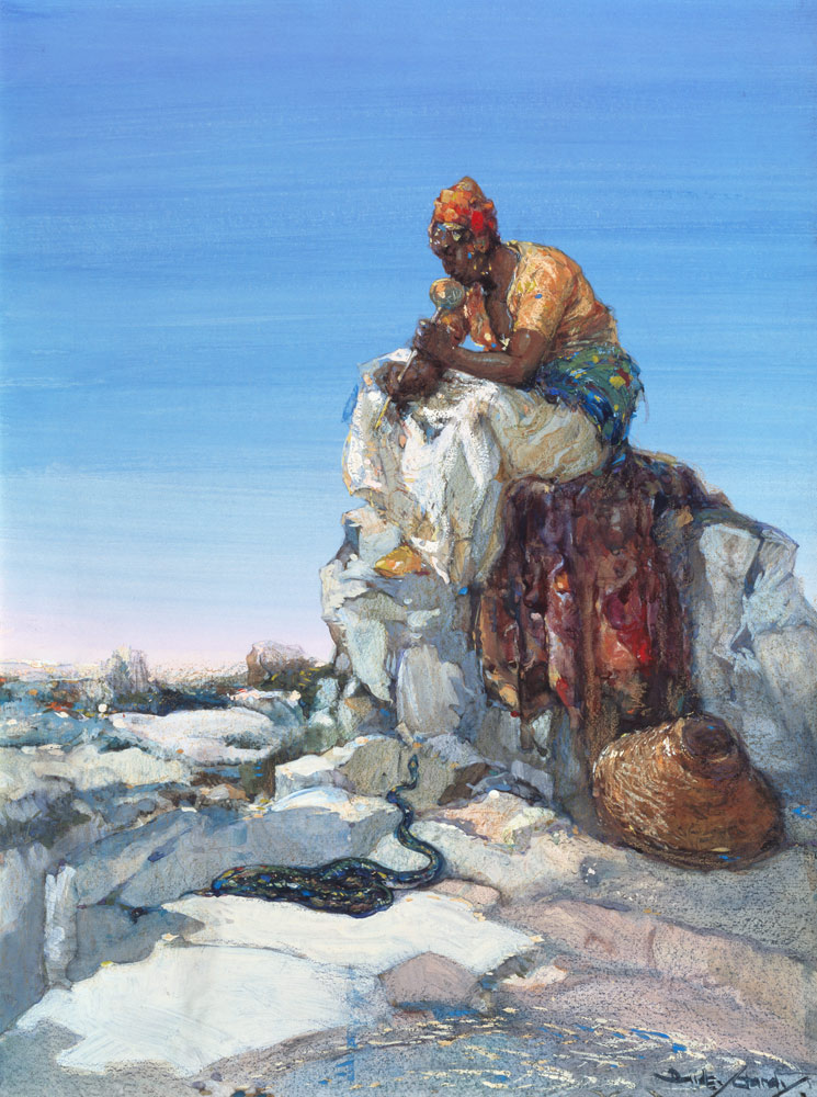 Snake Charmer von Dudley Hardy