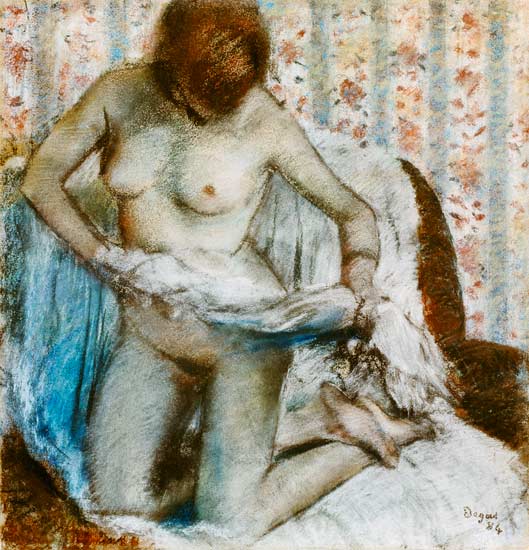 After the Bath von Edgar Degas