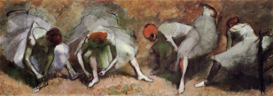 Tänzerinnenfries von Edgar Degas