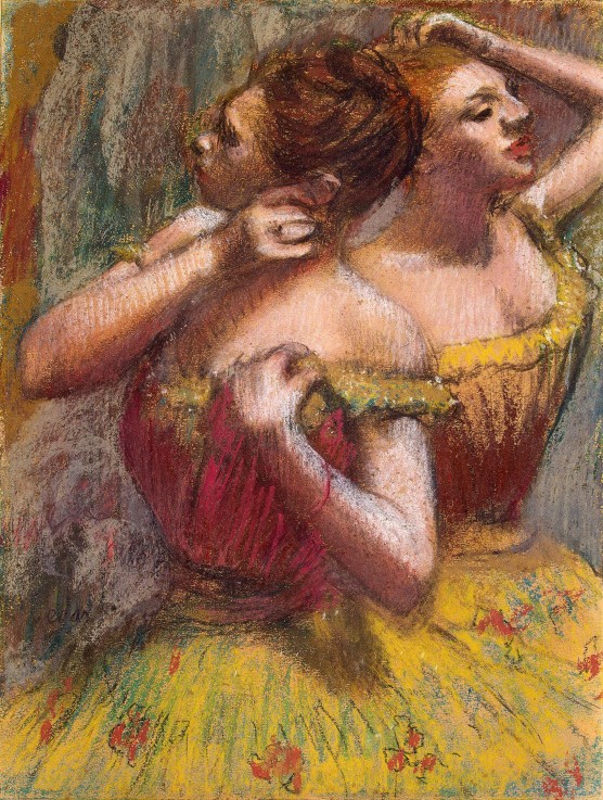 Zwei Tänzerinnen von Edgar Degas