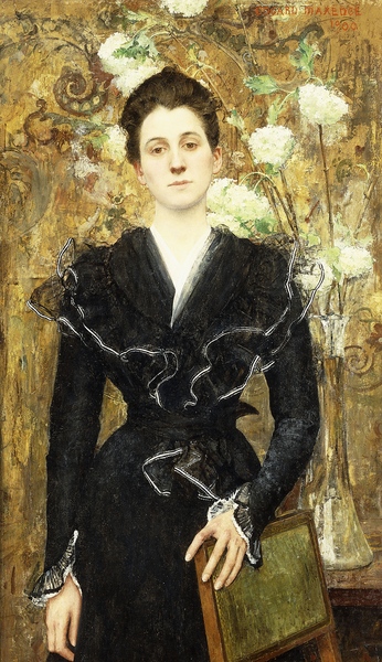 The Lady of the Lilacs von Edgar Maxence