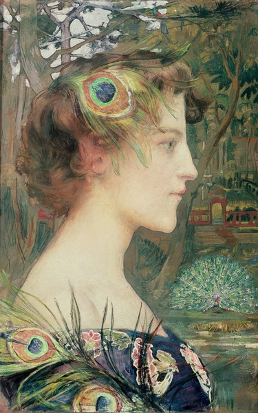 Peacock Profile von Edgar Maxence
