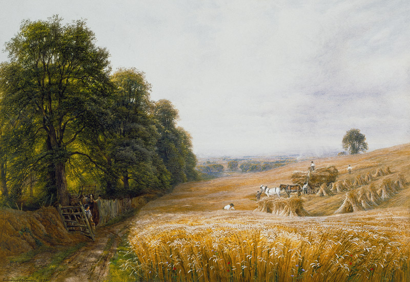 Bringing in the Harvest von Edmund George Warren