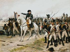 Napoleon At The Battle Of Friedland