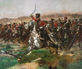 Vive L'Empereur (Attacke des 4. Husarenregiments in der Schlacht bei Friedland am 14. Juni 1807=