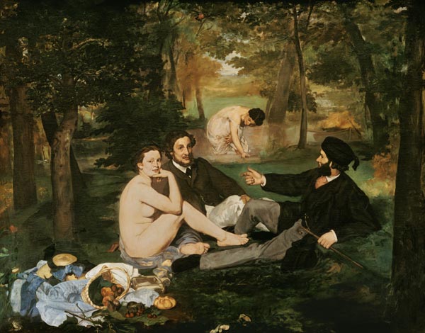 Frühstück von Edouard Manet