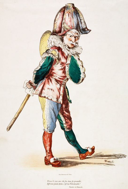 Polichinelle von Edouard Manet