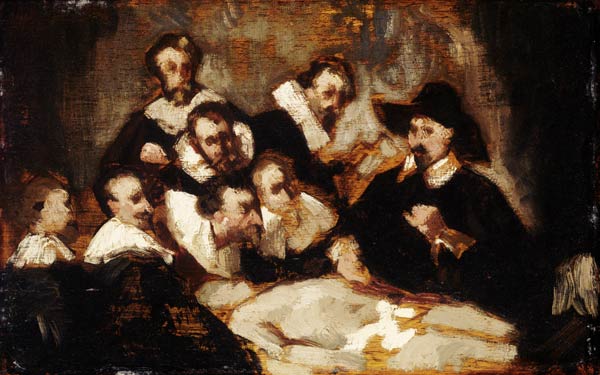 The Anatomy Lesson von Edouard Manet