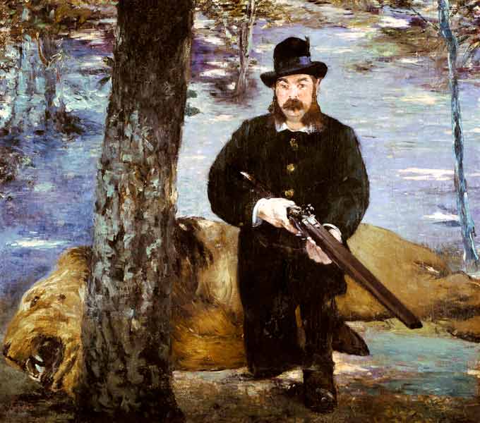 Pertuiset, Lion Hunter von Edouard Manet