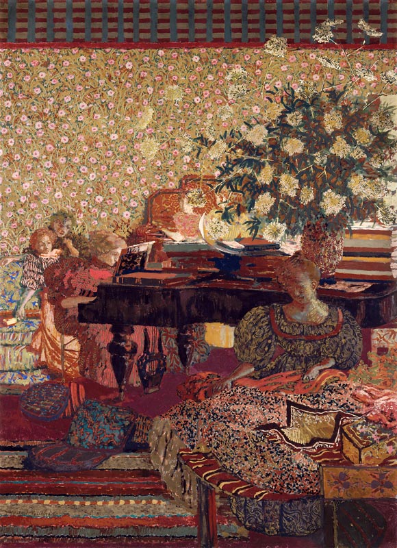 Die Privatsphäre. Dekoration für die Bibliothek von Dr. Vaquez von Edouard Vuillard