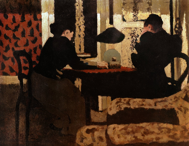 Women by Lamplight von Edouard Vuillard