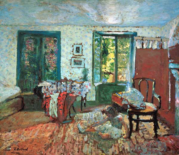 Annette im Interieur von Edouard Vuillard