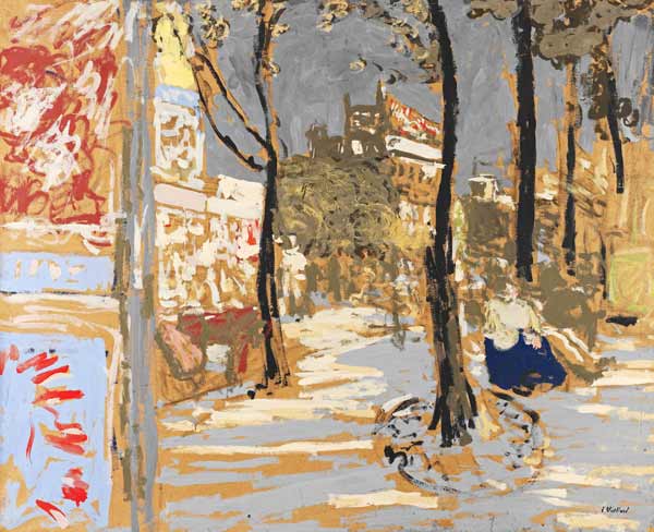 Le Boulevad des Batignolles von Edouard Vuillard