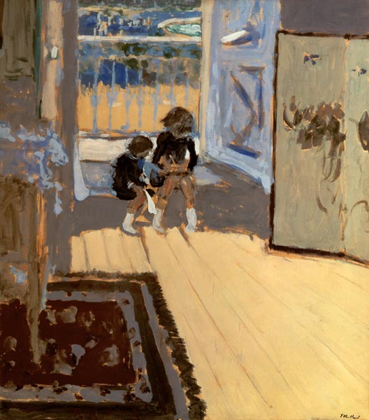 Children in a Room, 1893 (oil on cardboard)  von Edouard Vuillard