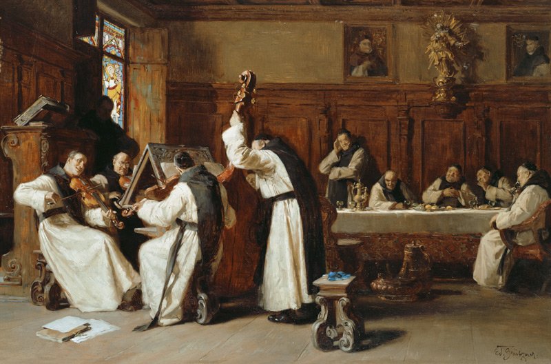 Klosterkonzert von Eduard Grützner