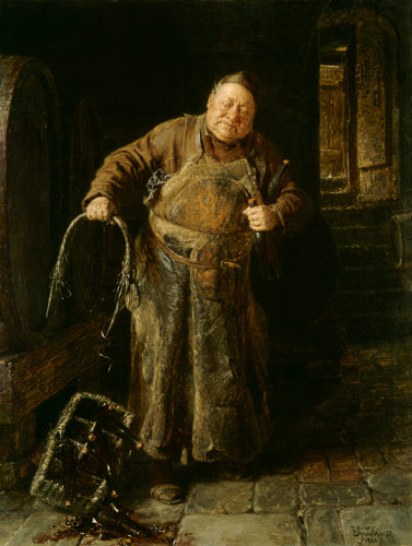 The Broken Handle von Eduard Grützner