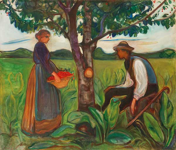 Fruchtbarkeit von Edvard Munch