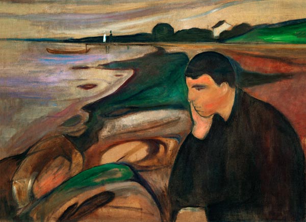 Melancholie von Edvard Munch