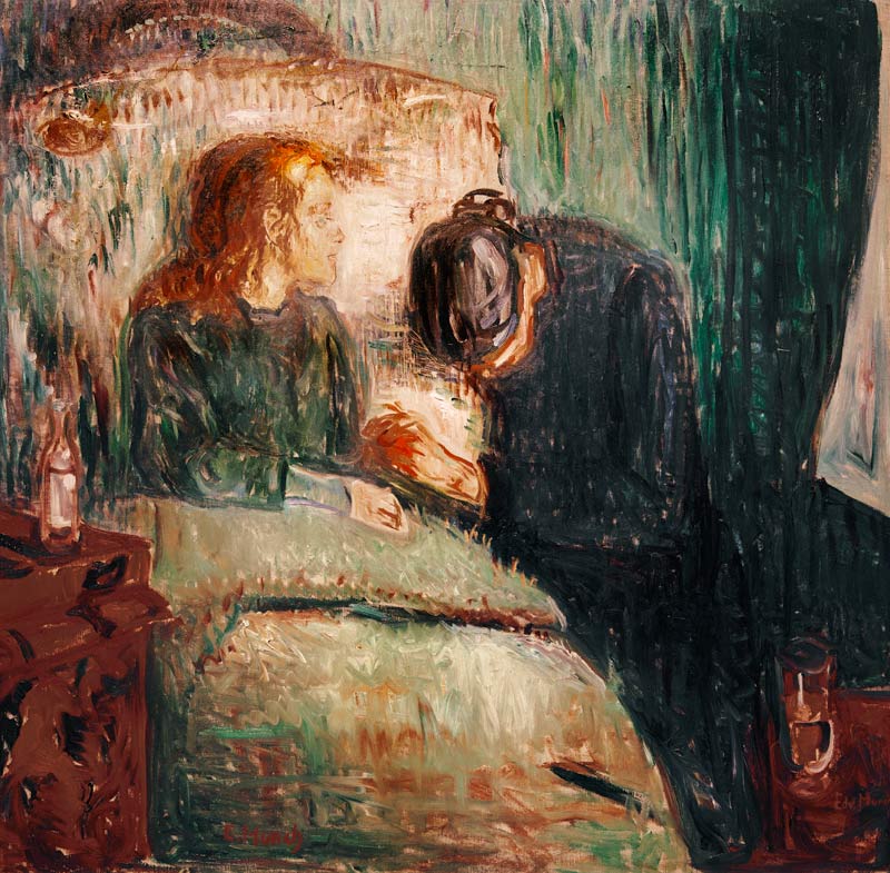 Das kranke Kind von Edvard Munch