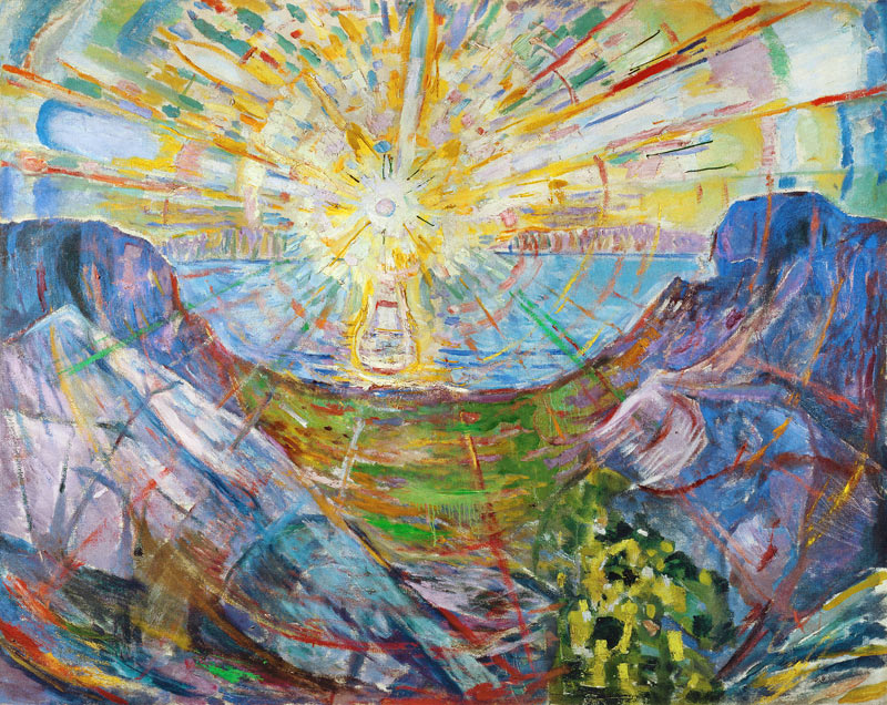 Die Sonne von Edvard Munch