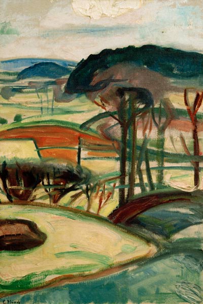 Landschaft von Edvard Munch
