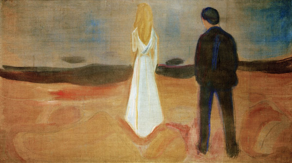 Sommernacht von Edvard Munch