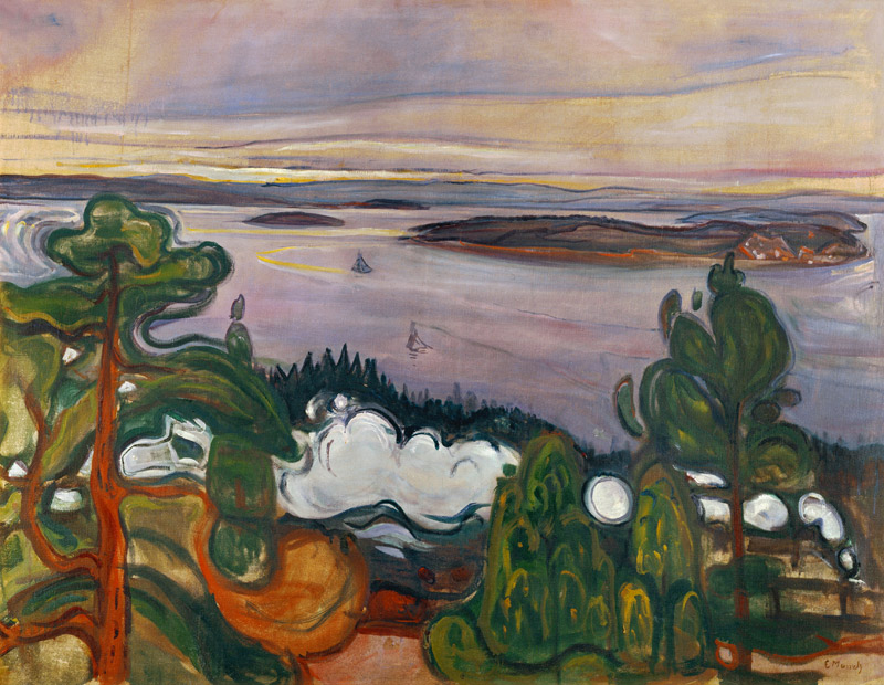 Zugrauch von Edvard Munch
