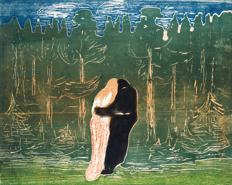 Zum Walde II von Edvard Munch