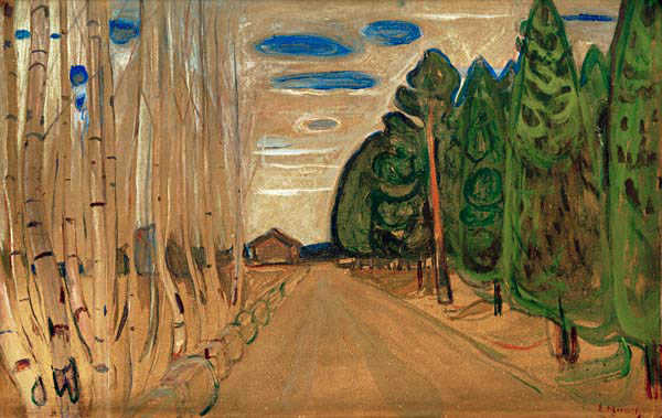 Allee von Edvard Munch
