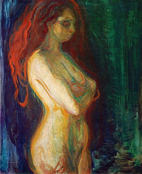 Aktstudie von Edvard Munch