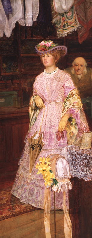 At the Milliner's von Edward Clifford