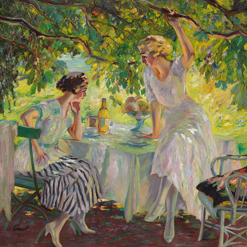 Afternoon Tea von Edward Cucuel