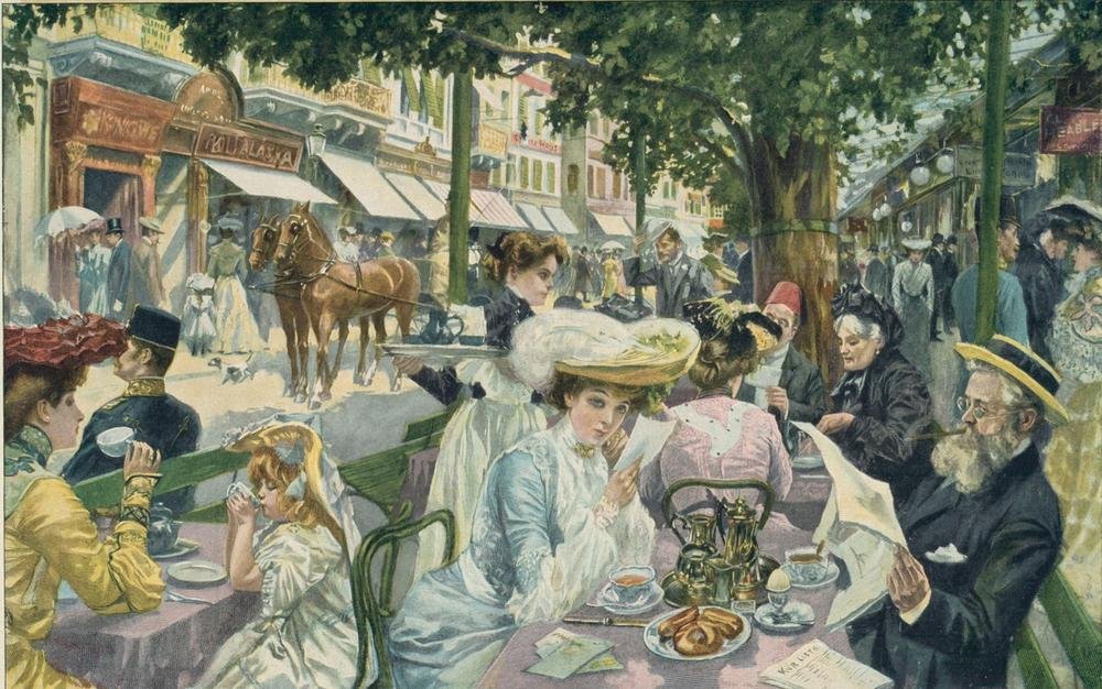 Breakfast in Karlsbad von Edward Cucuel