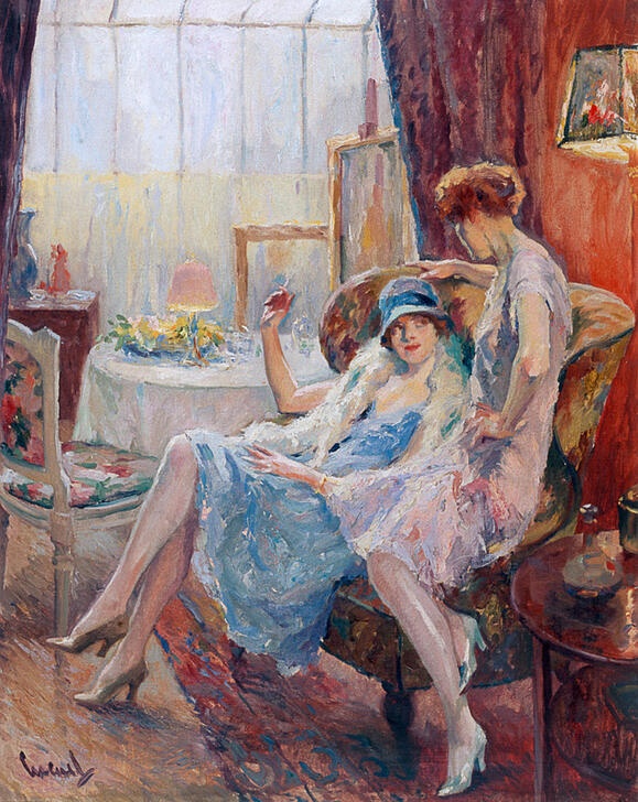 Studio visit von Edward Cucuel