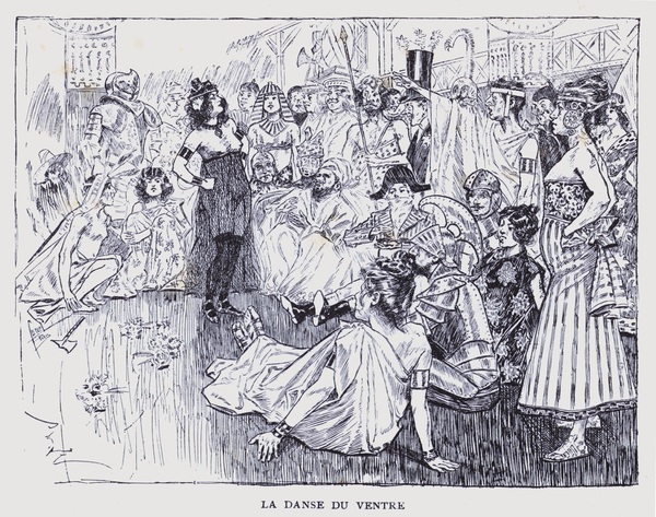 Bohemian Paris: La danse du ventre von Edward Cucuel