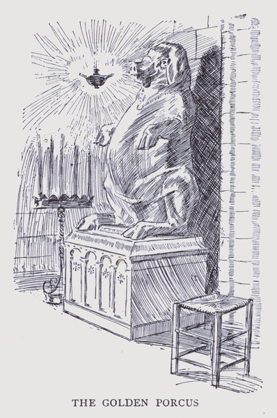 Bohemian Paris: The golden porcus von Edward Cucuel