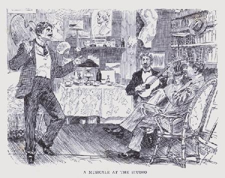 Bohemian Paris: A musicale at the studio