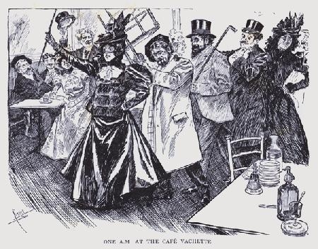 Bohemian Paris: One AM at the Cafe Vachette