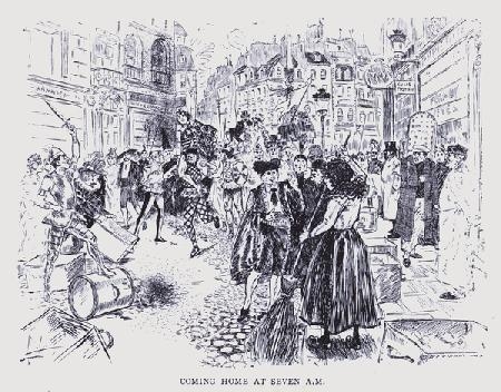 Bohemian Paris: Coming home at seven AM