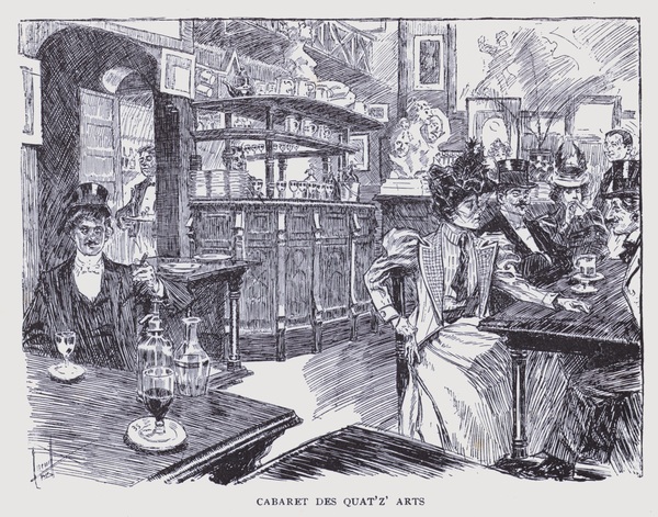 Bohemian Paris: Cabaret des Quatz Arts von Edward Cucuel