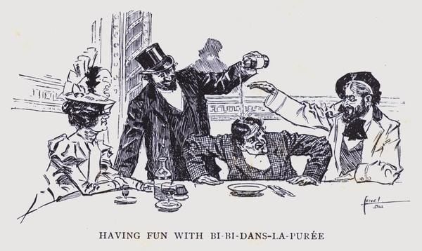 Bohemian Paris: Having fun with Bi-Bi-dans-la-Puree von Edward Cucuel