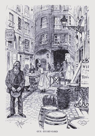 Bohemian Paris: Our court-yard